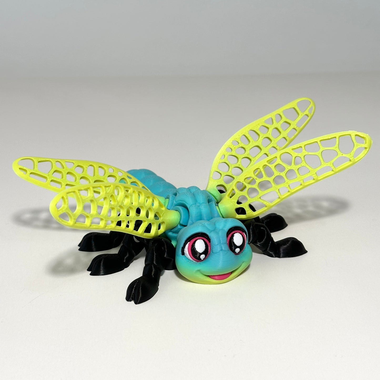 Flexi Dragonfly - 3D Printed Articulating Figure