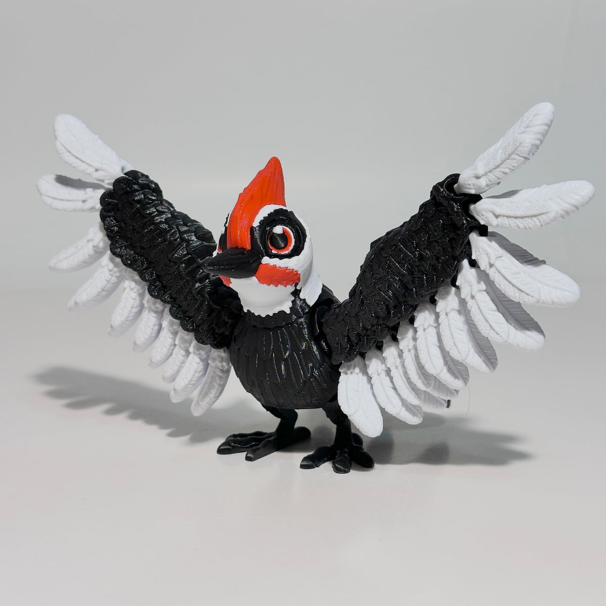 Flexi Woodpecker - 3D Printed Articulating Figure