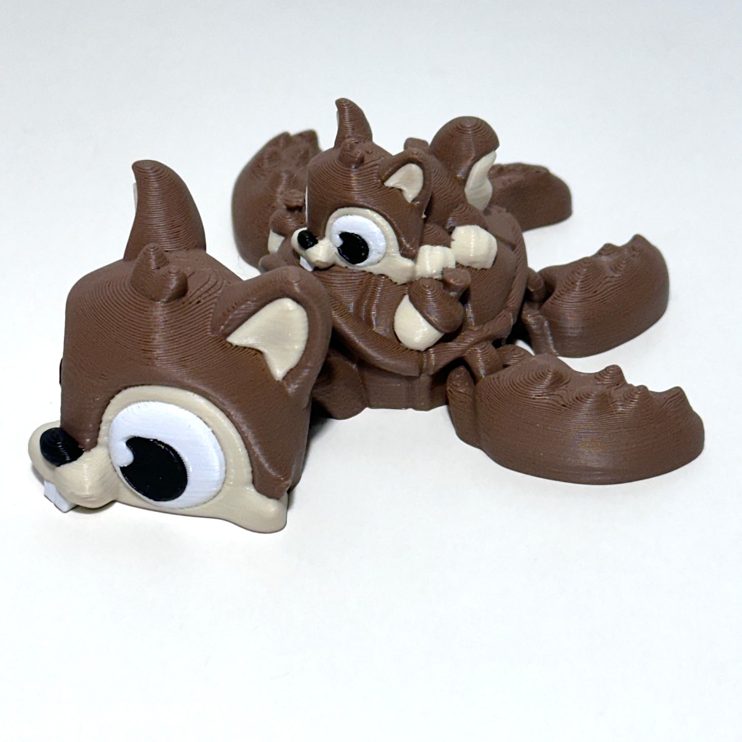 Squirrel Turtle - 3D Printed Articulating Figure