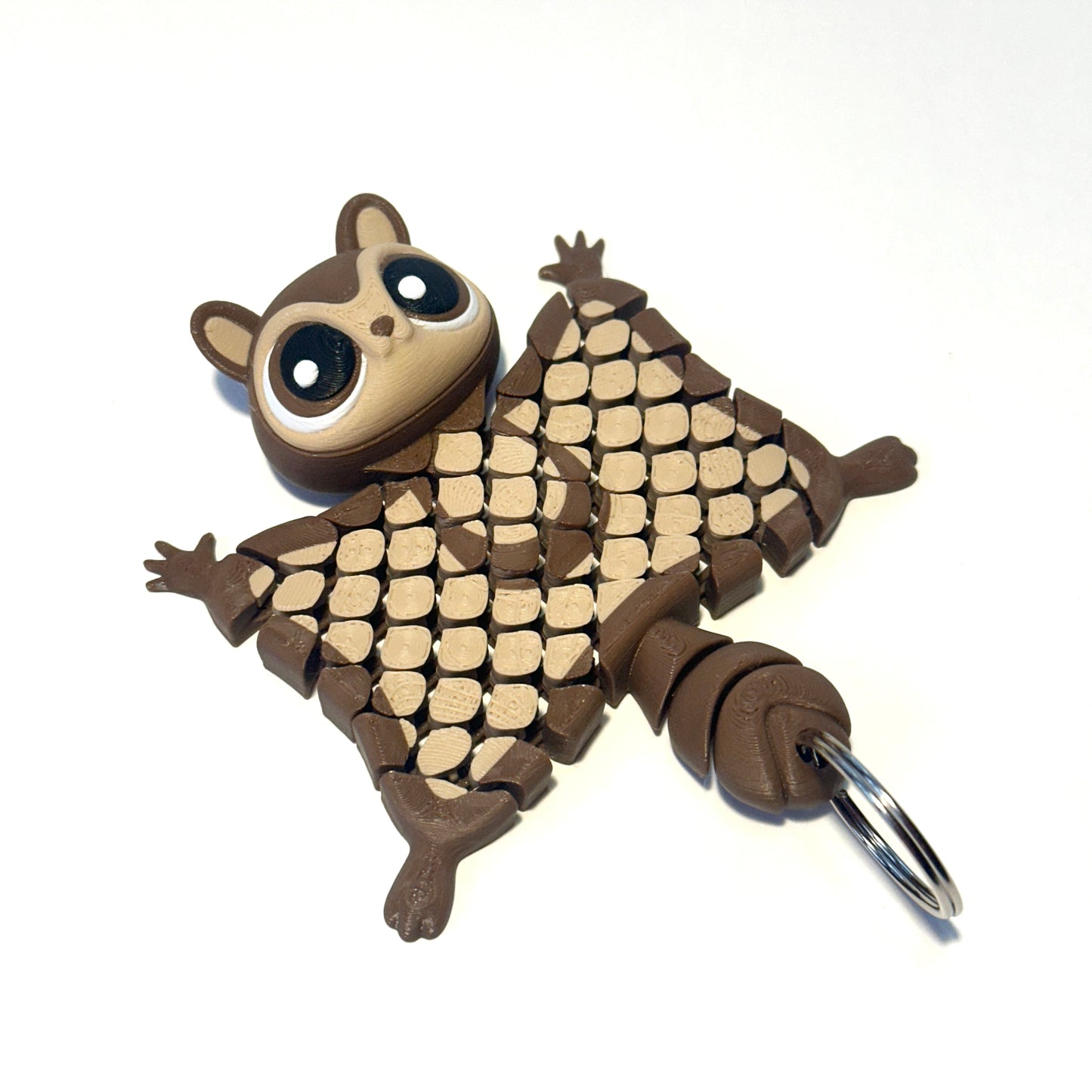 Merle The Flying Squirrel - 3D Printed Articulating Figure
