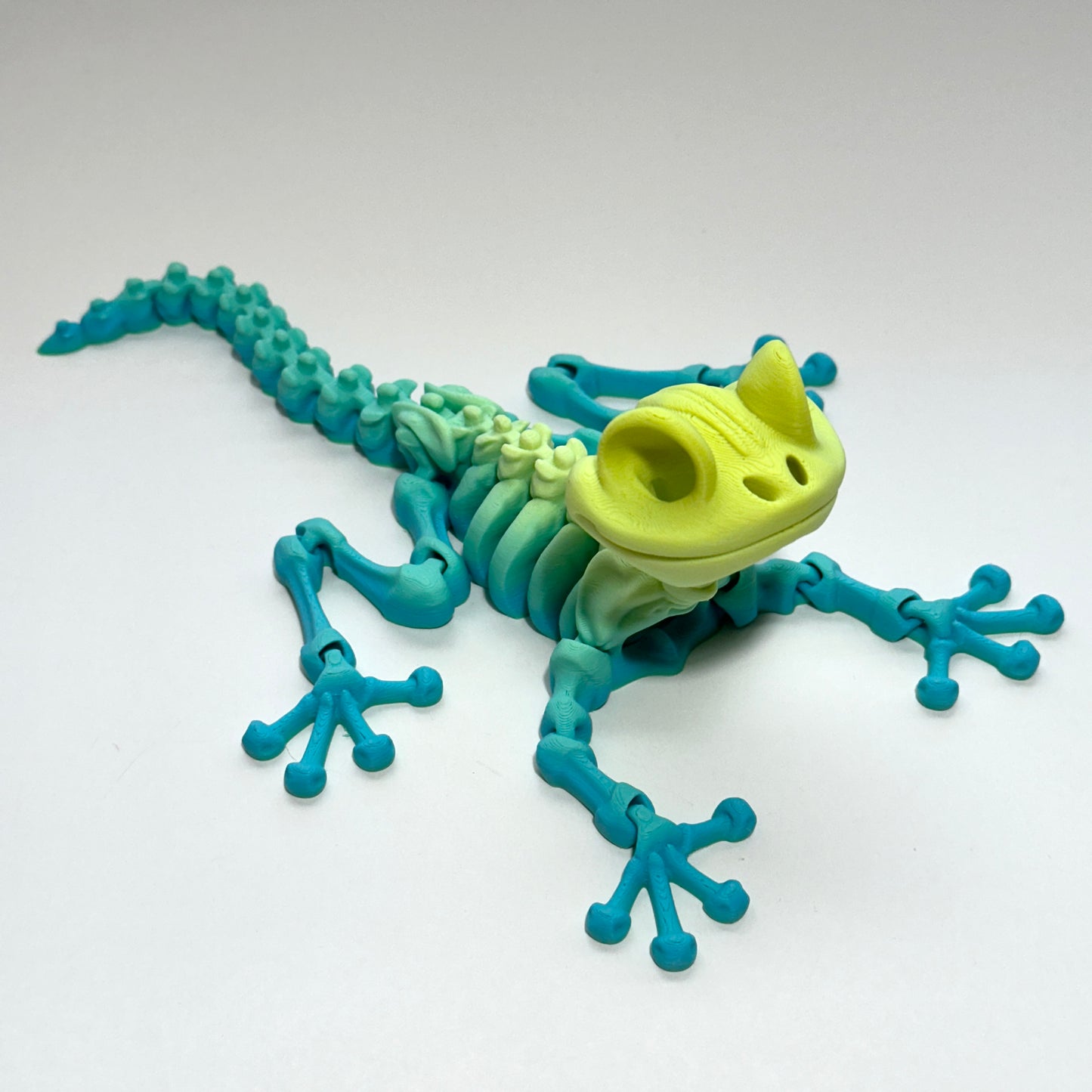 Flexi Skeli Gecko - 3D Printed Articulating Figure