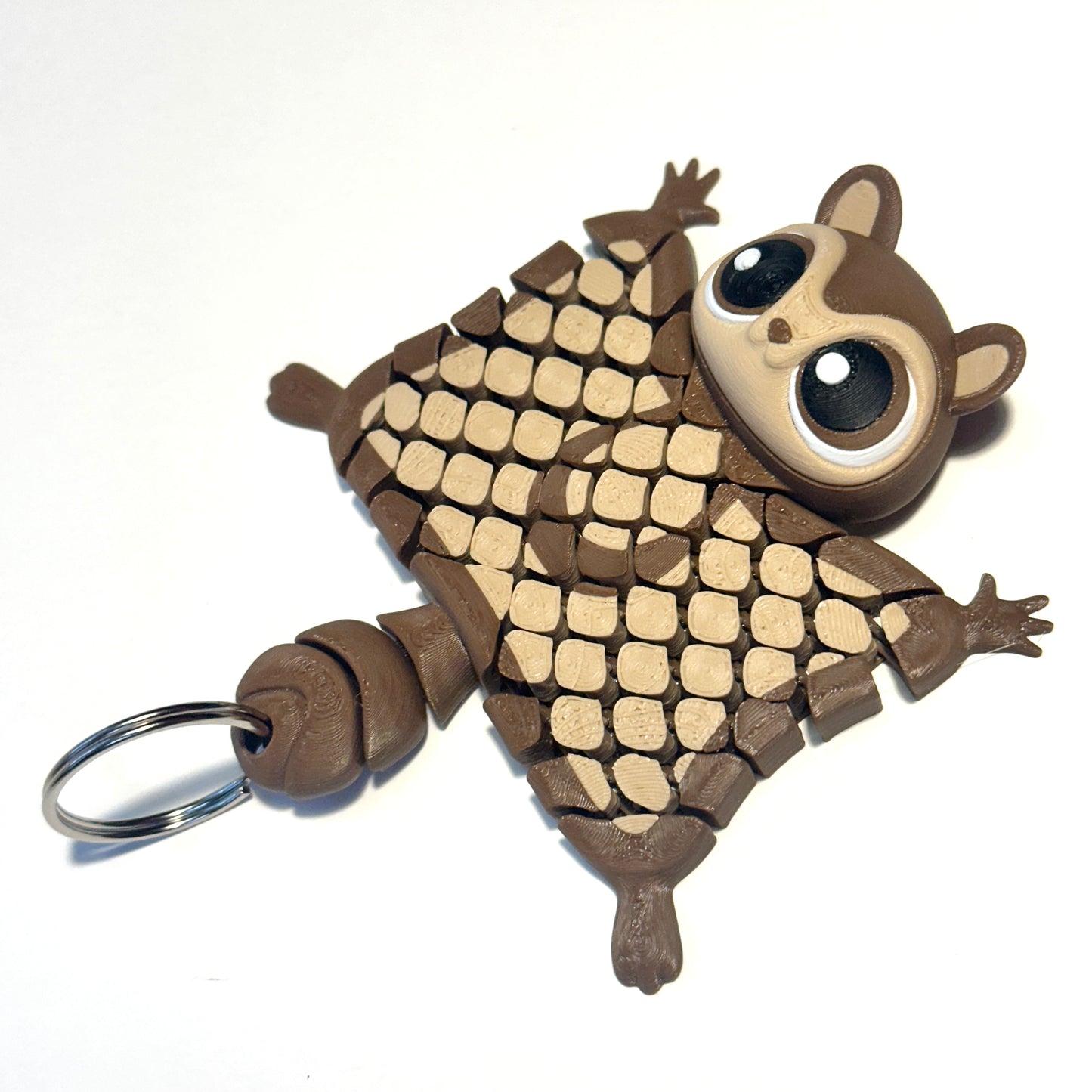 Merle The Flying Squirrel - 3D Printed Articulating Figure