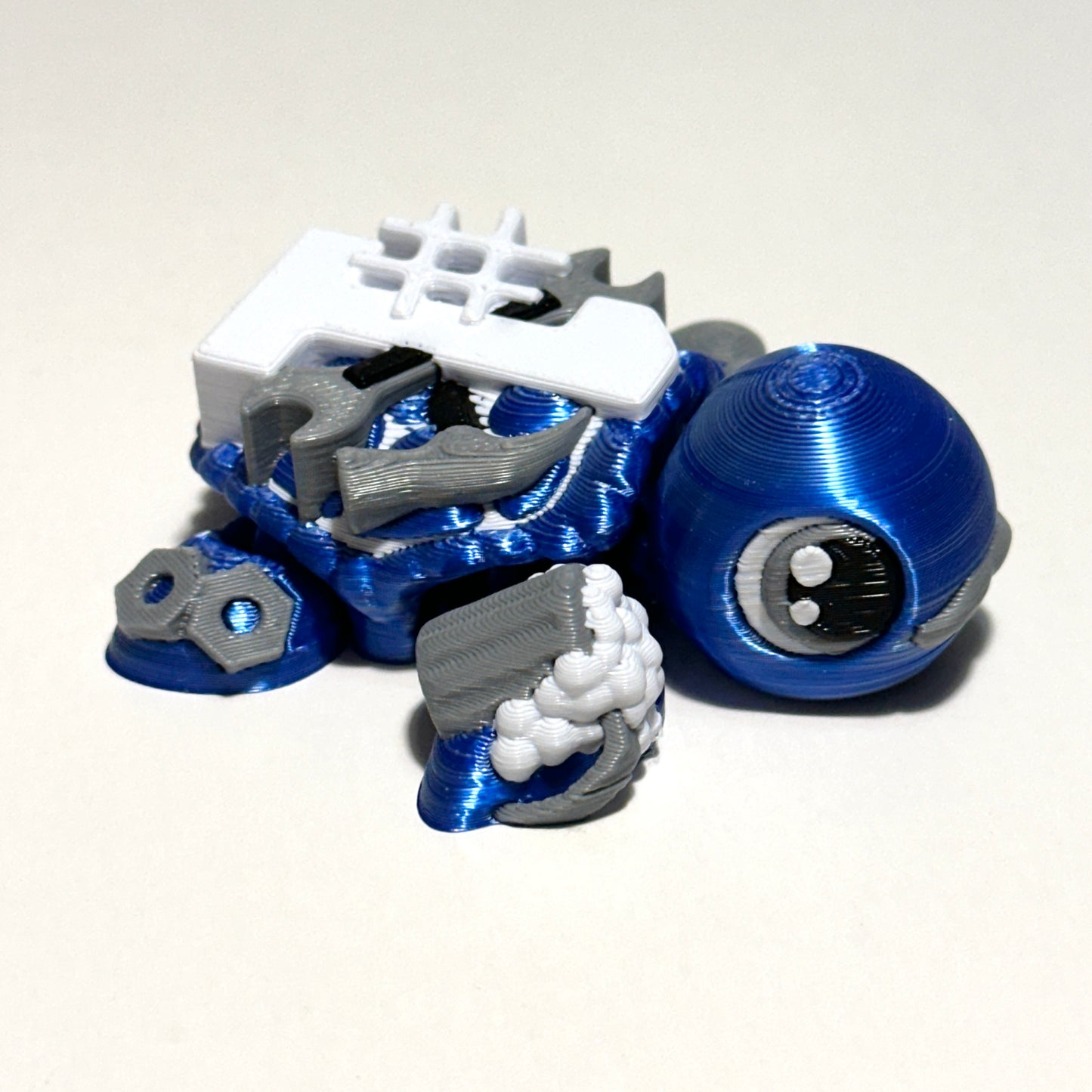 Dad Turtle - 3D Printed Articulating Figure
