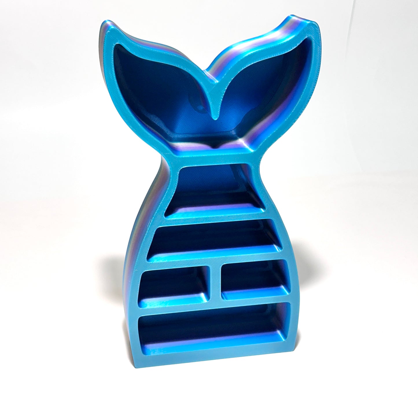 Mermaid Tail Display Shelf - 3D Printed Articulating Figure