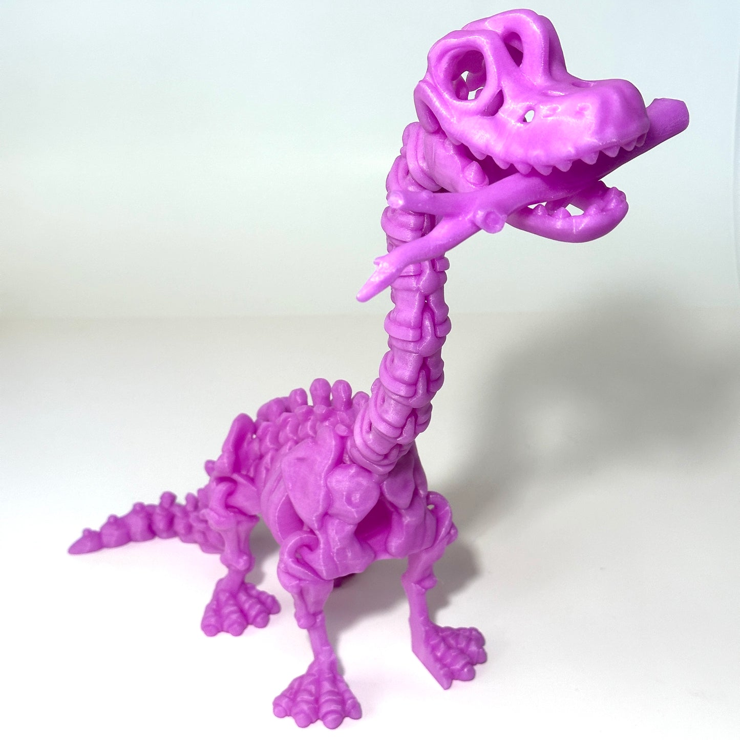 Flexi Skeleton Brachiosaurus - 3D Printed Articulating Figure