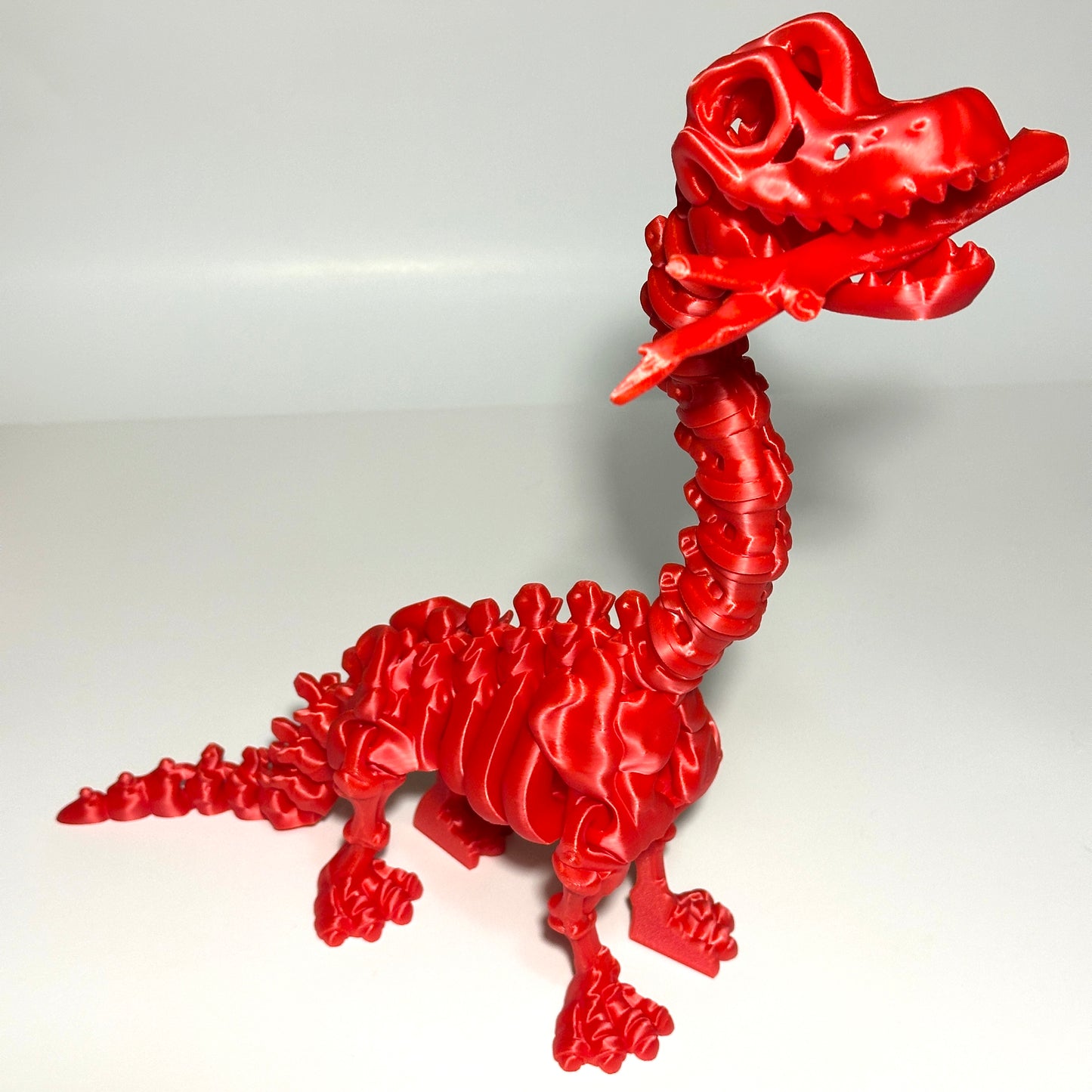 Flexi Skeleton Brachiosaurus - 3D Printed Articulating Figure