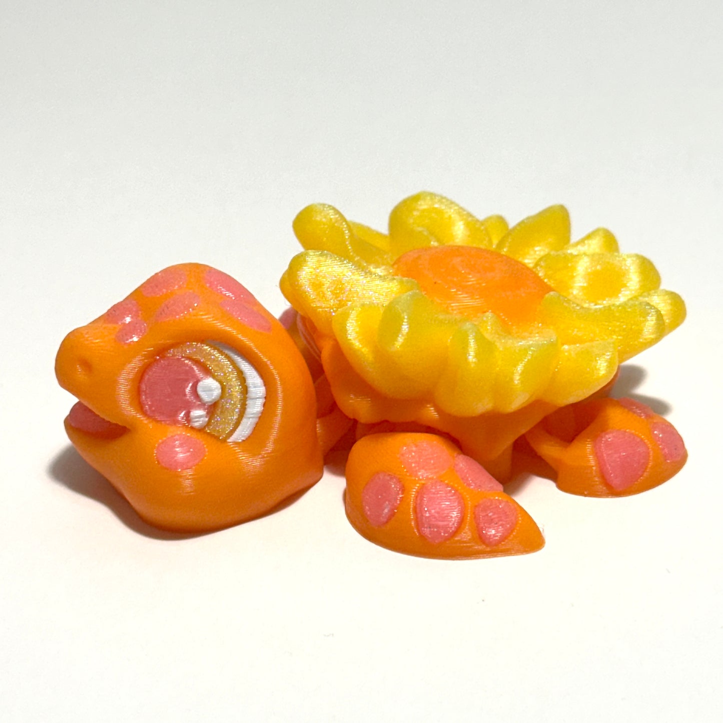 Happiness Turtle - 3D Printed Articulating Figure