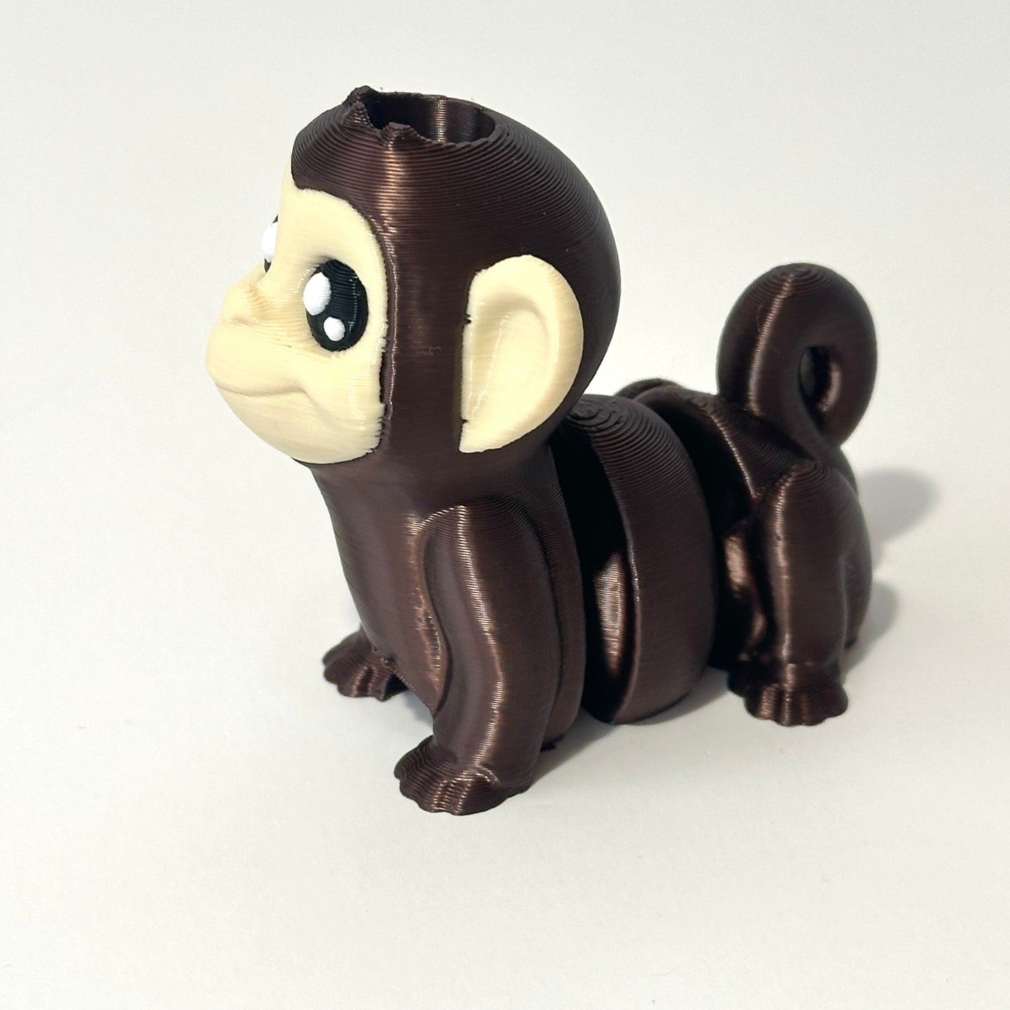 Monkey/Monkey Topper - 3D Printed Articulating Figure