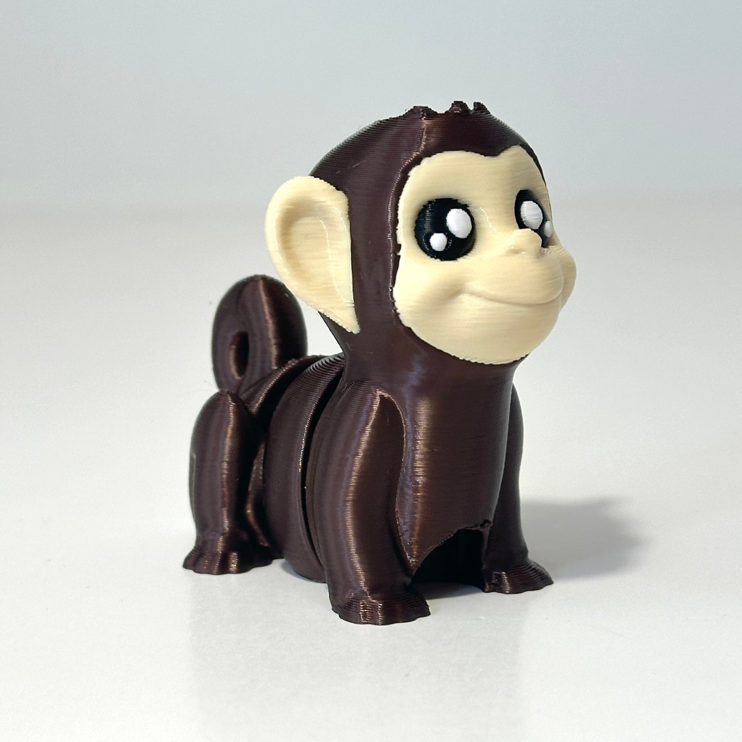 Monkey/Monkey Topper - 3D Printed Articulating Figure