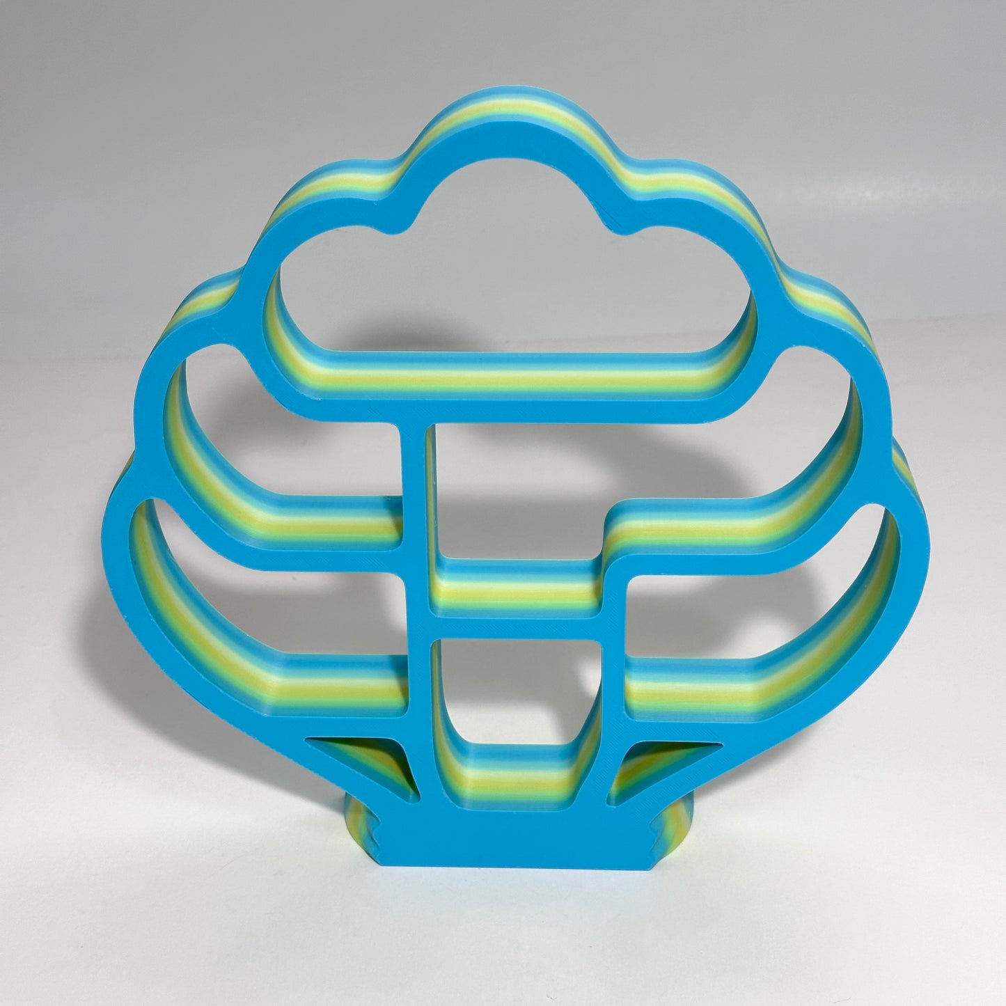Seashell Display Shelf - 3D Printed Articulating Figure