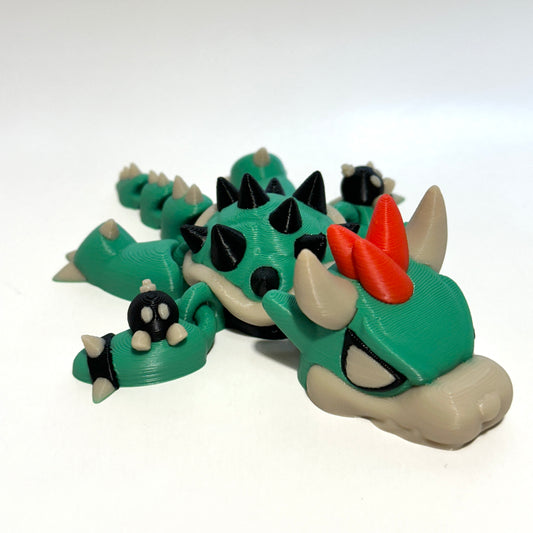 Snapper Turtle - 3D Printed Articulating Figure