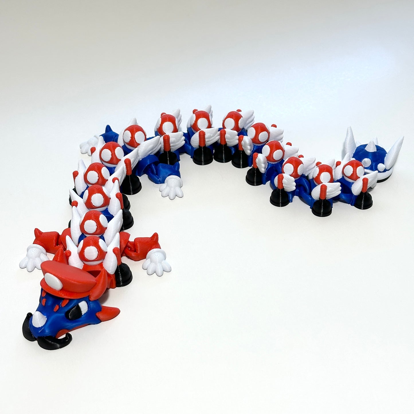 Plumber Dragon - 3D Printed Articulating Figure
