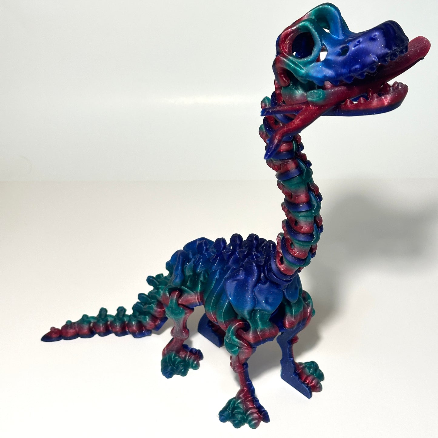 Flexi Skeleton Brachiosaurus - 3D Printed Articulating Figure
