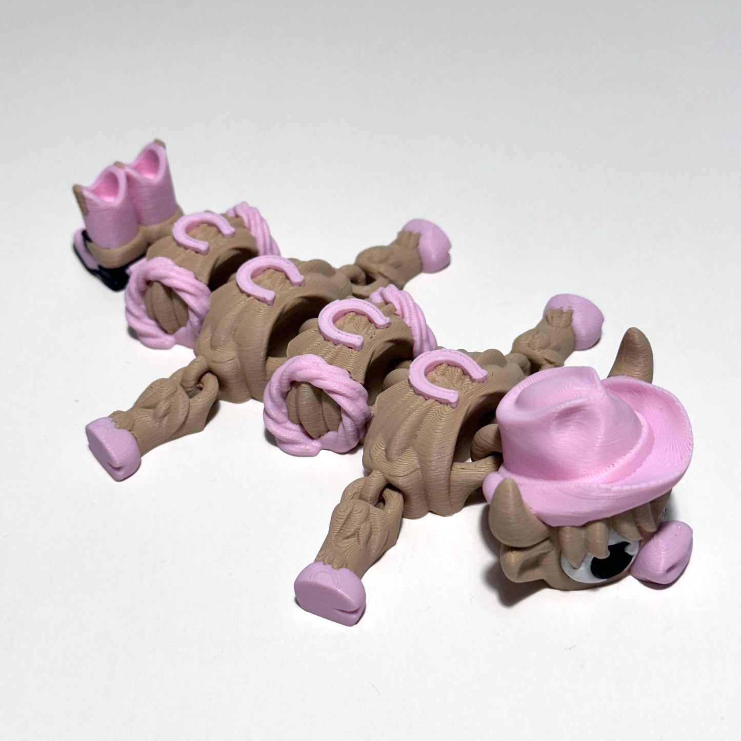 Cowboy Dragon - 3D Printed Articulating Figure