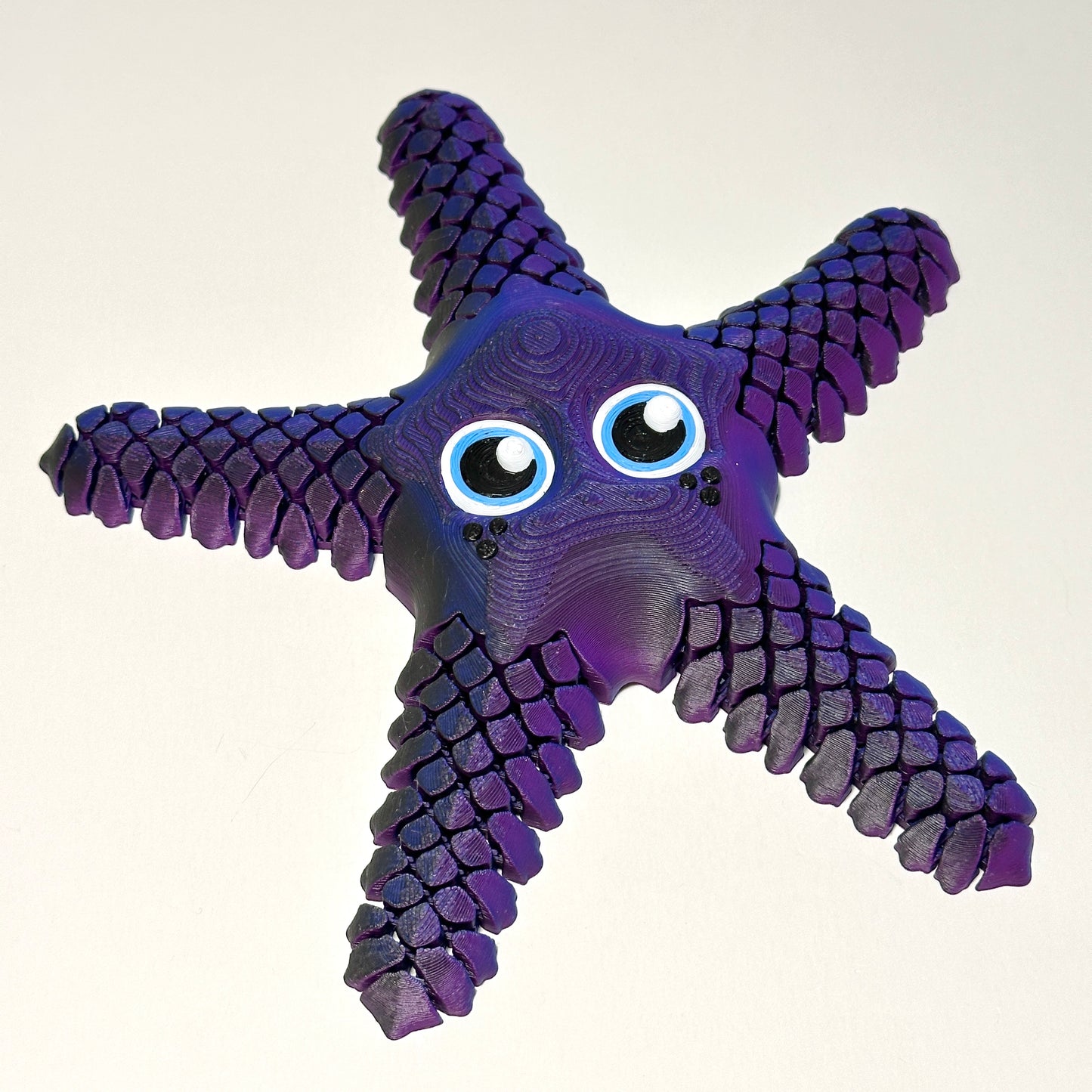 Sandy The Sea Star - 3D Printed Articulating Figure