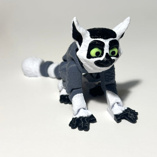 Bouncy Lemur - 3D Printed Articulating Figure