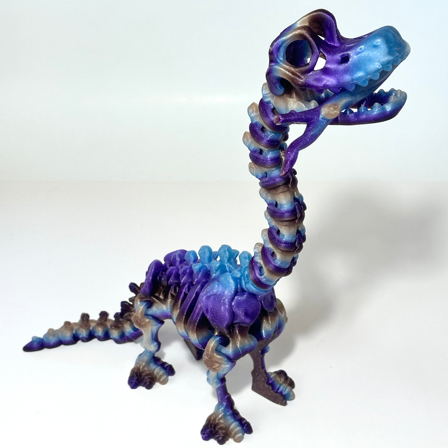 Flexi Skeleton Brachiosaurus - 3D Printed Articulating Figure