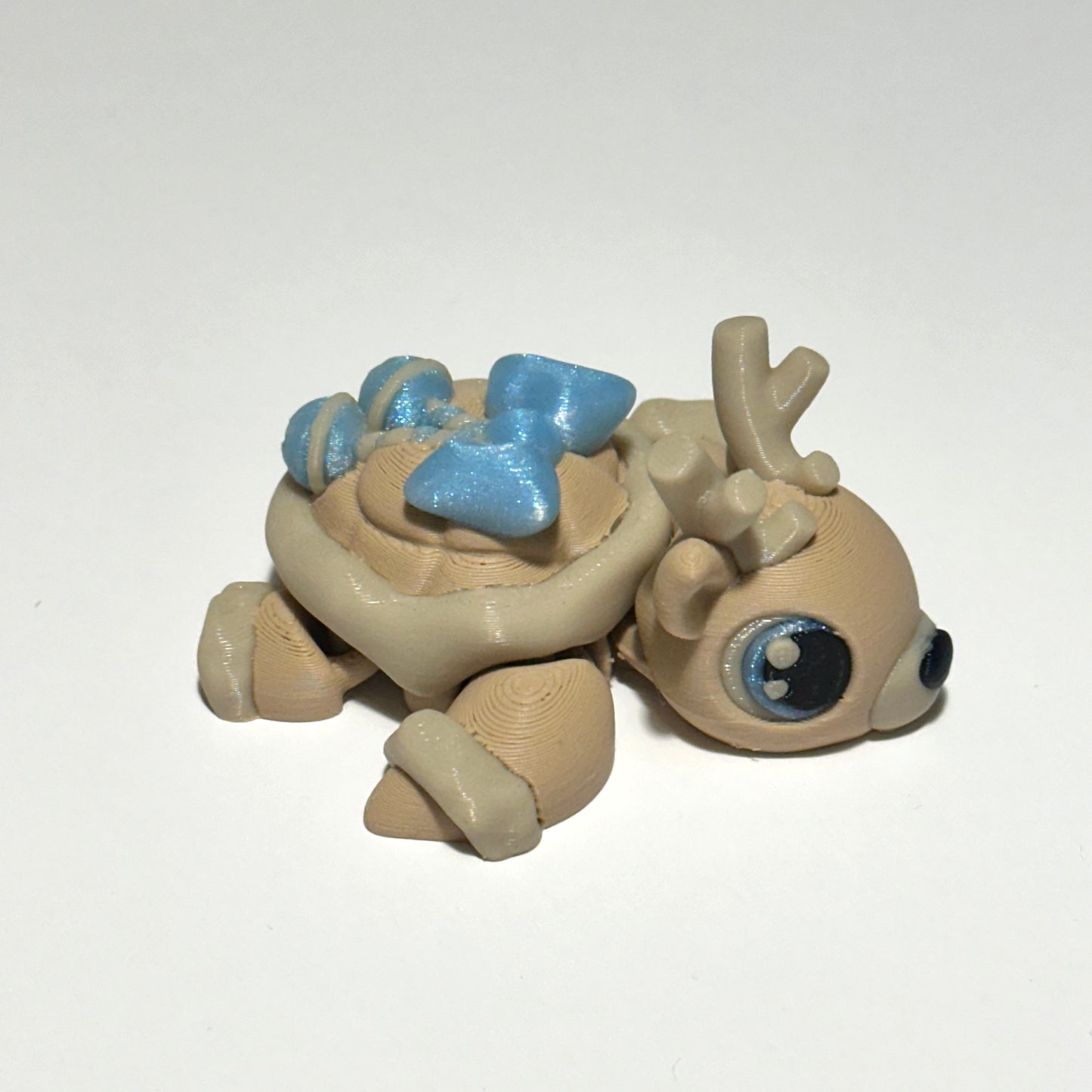 Reindeer Turtle - 3D Printed Articulating Figure