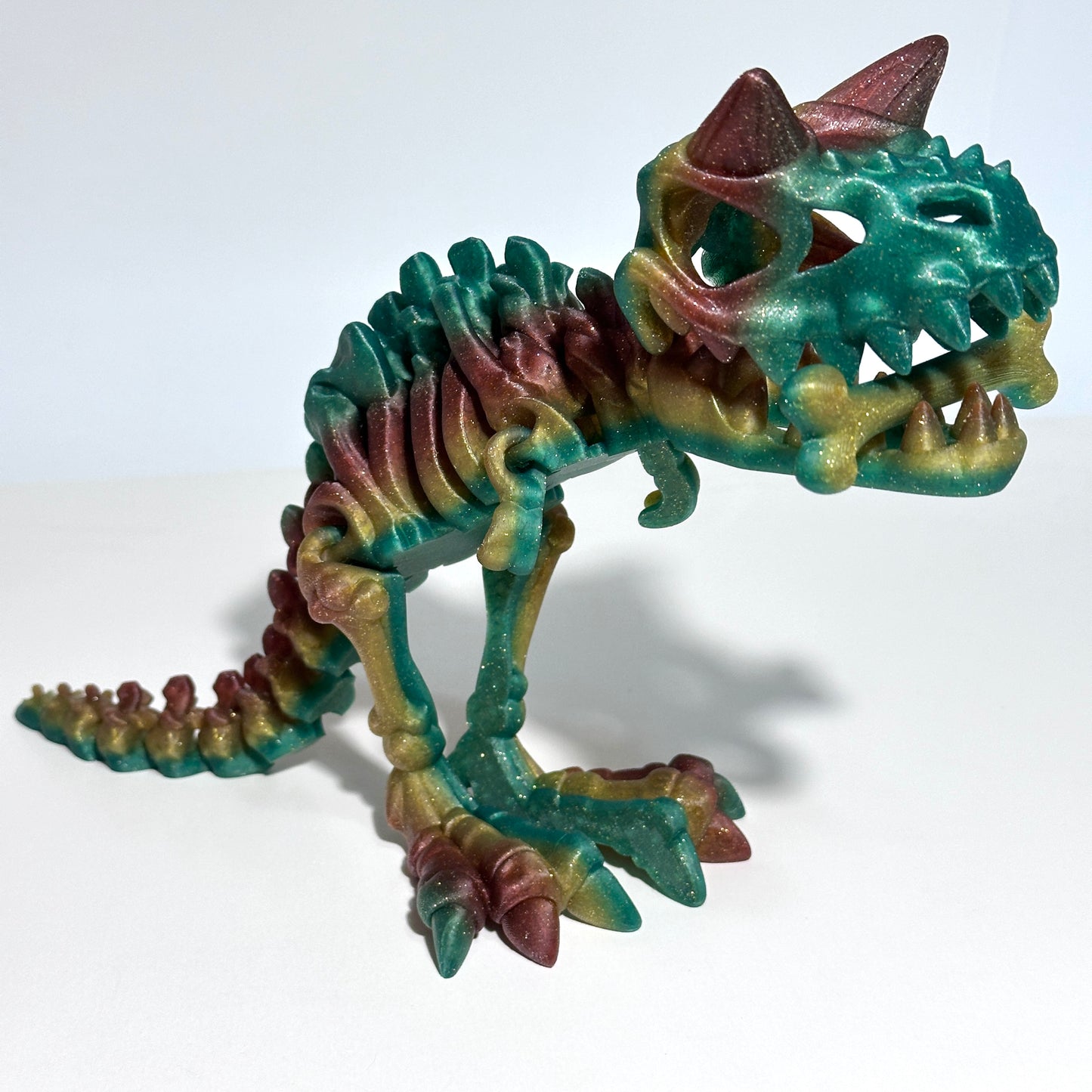 Giant Flexi Carnotaurus - 3D Printed Articulating Figure