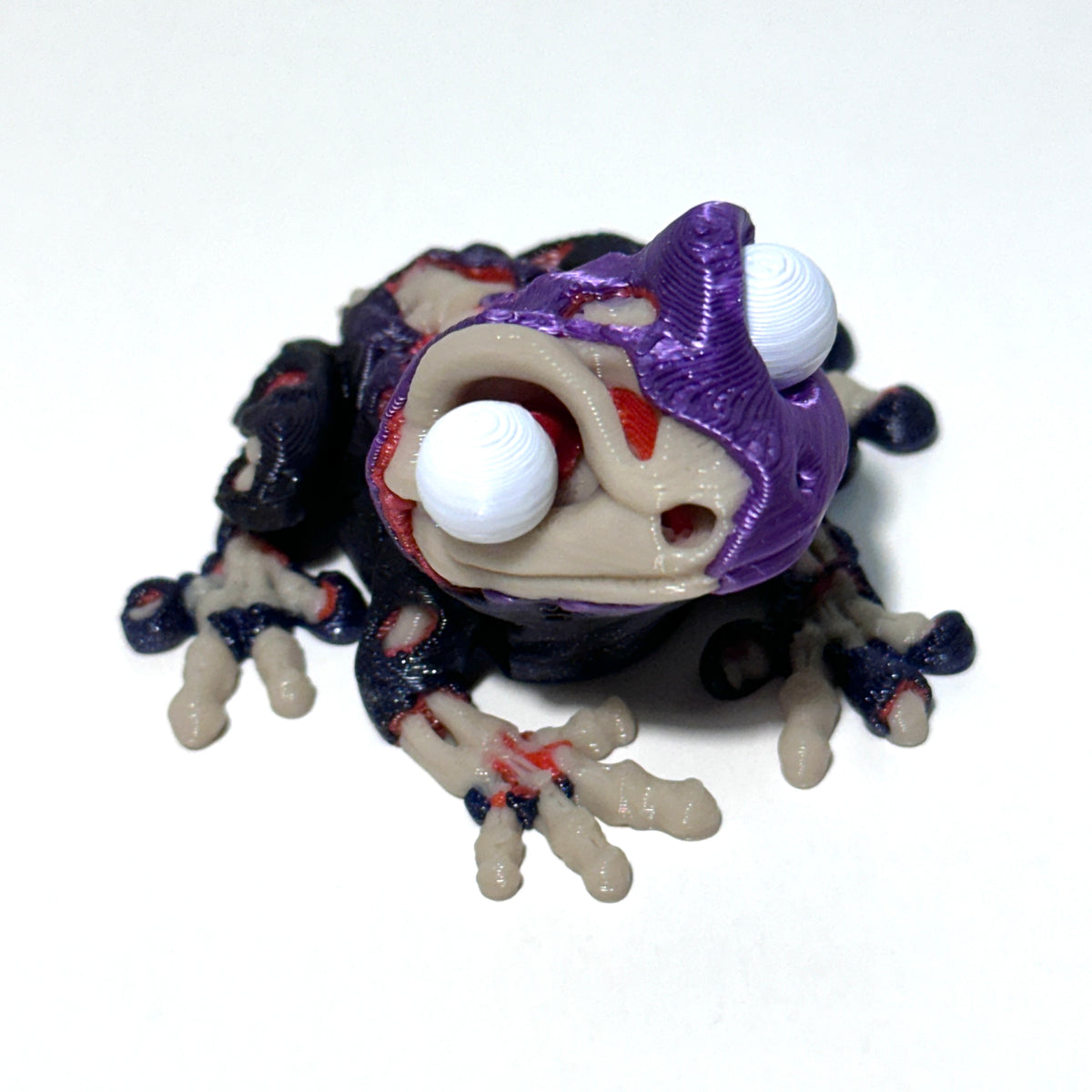 Zombie Frog - 3D Printed Articulating Figure