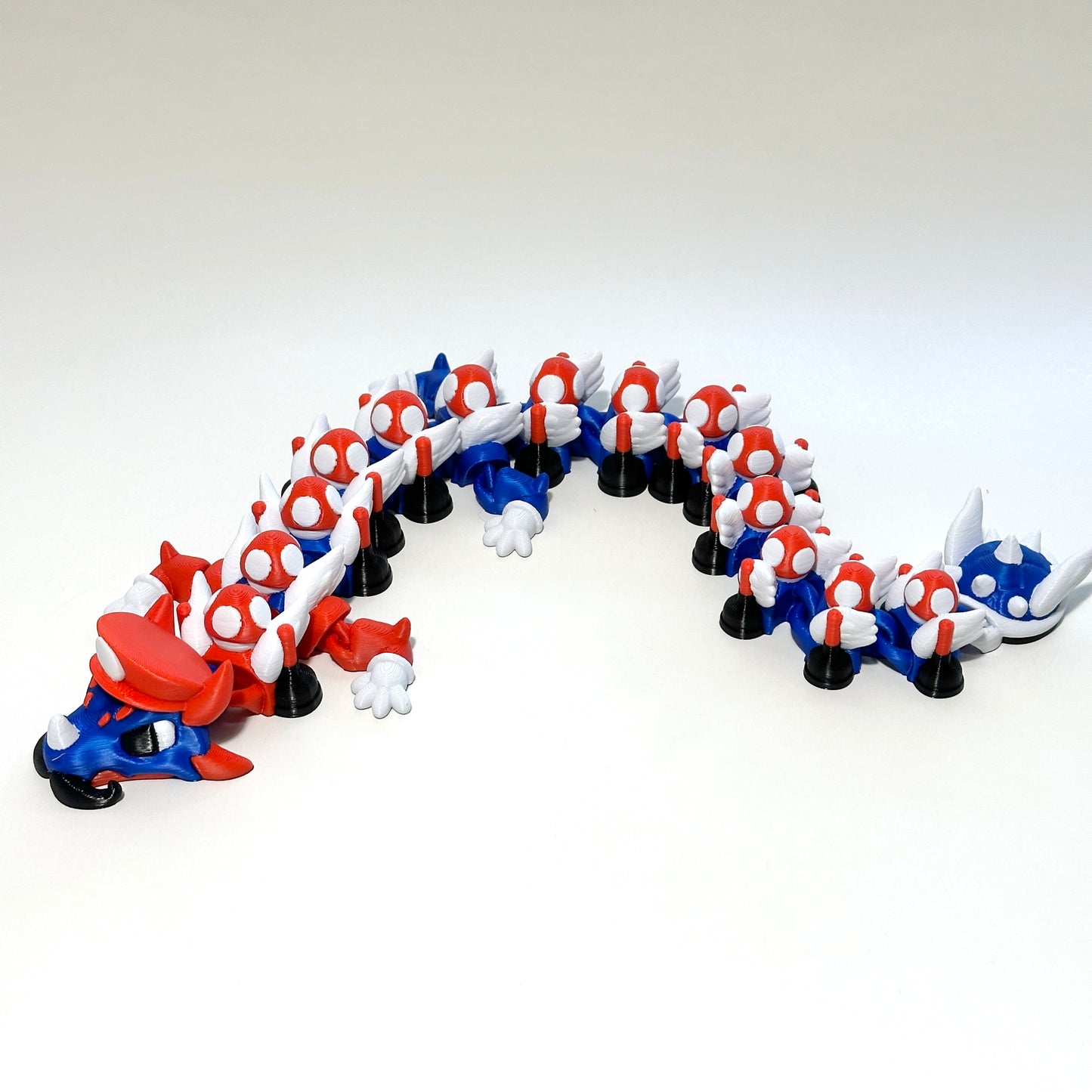Plumber Dragon - 3D Printed Articulating Figure