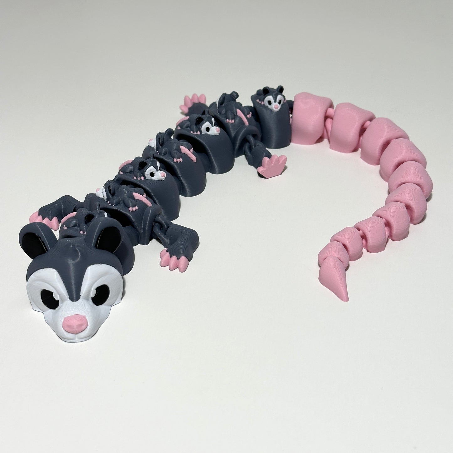 Opossum Dragon - 3D Printed Articulating Figure