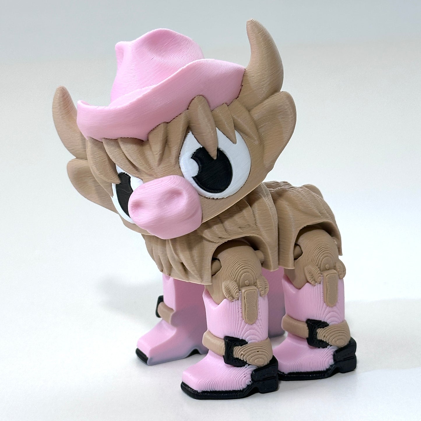 Highland Cowboy - 3D Printed Articulating Figure