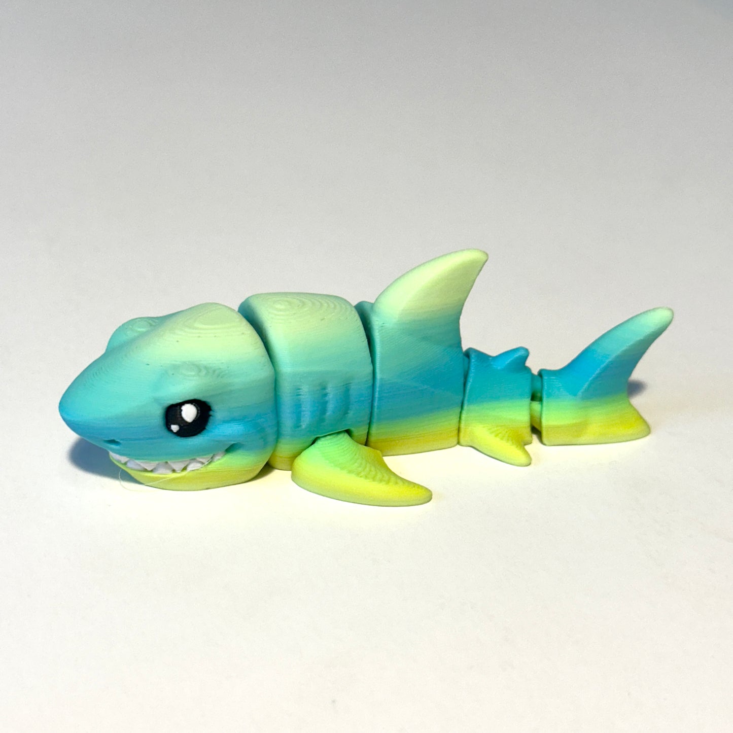 Mini Great White Shark - 3D Printed Articulating Figure