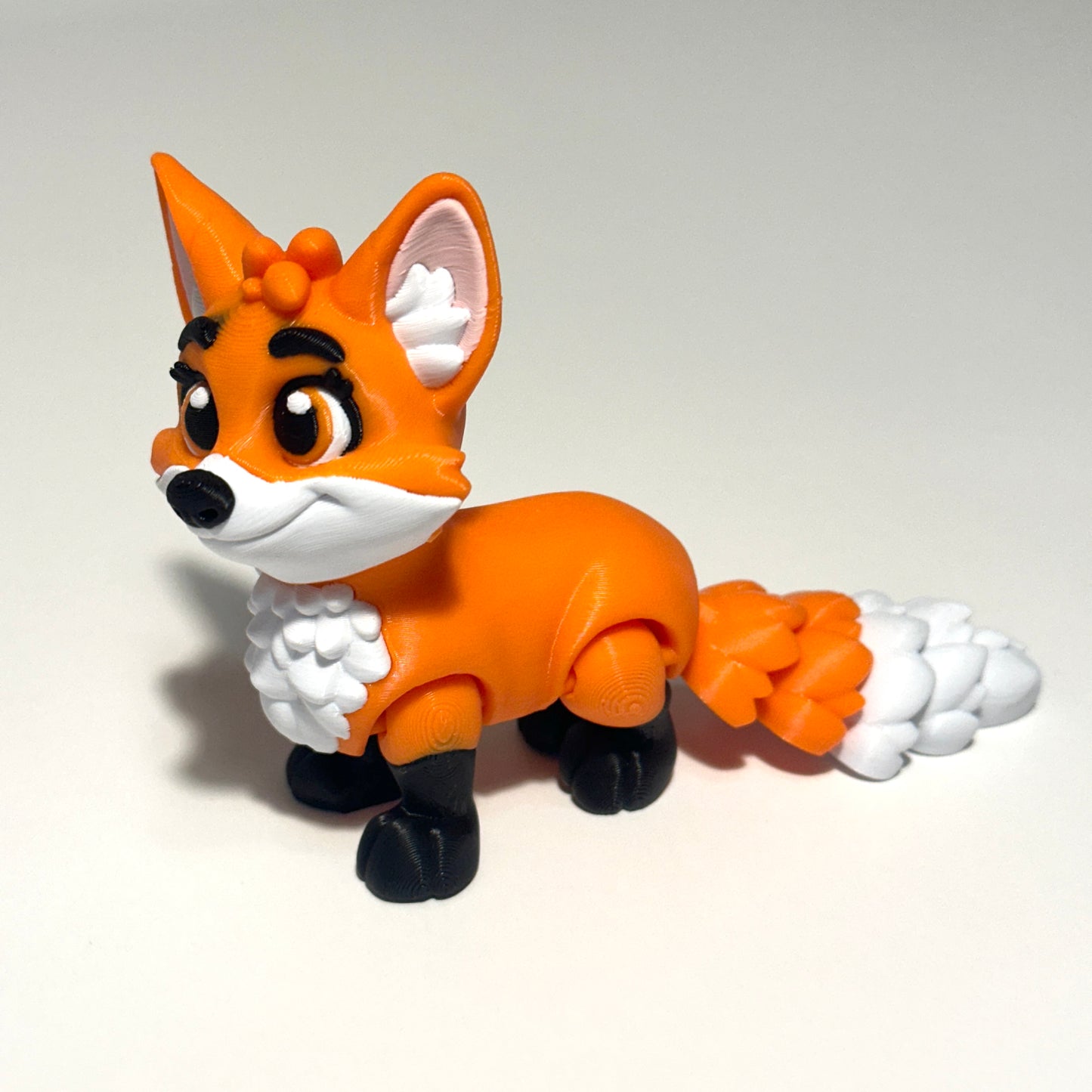 Flexi Red Fox - 3D Printed Articulating Figure
