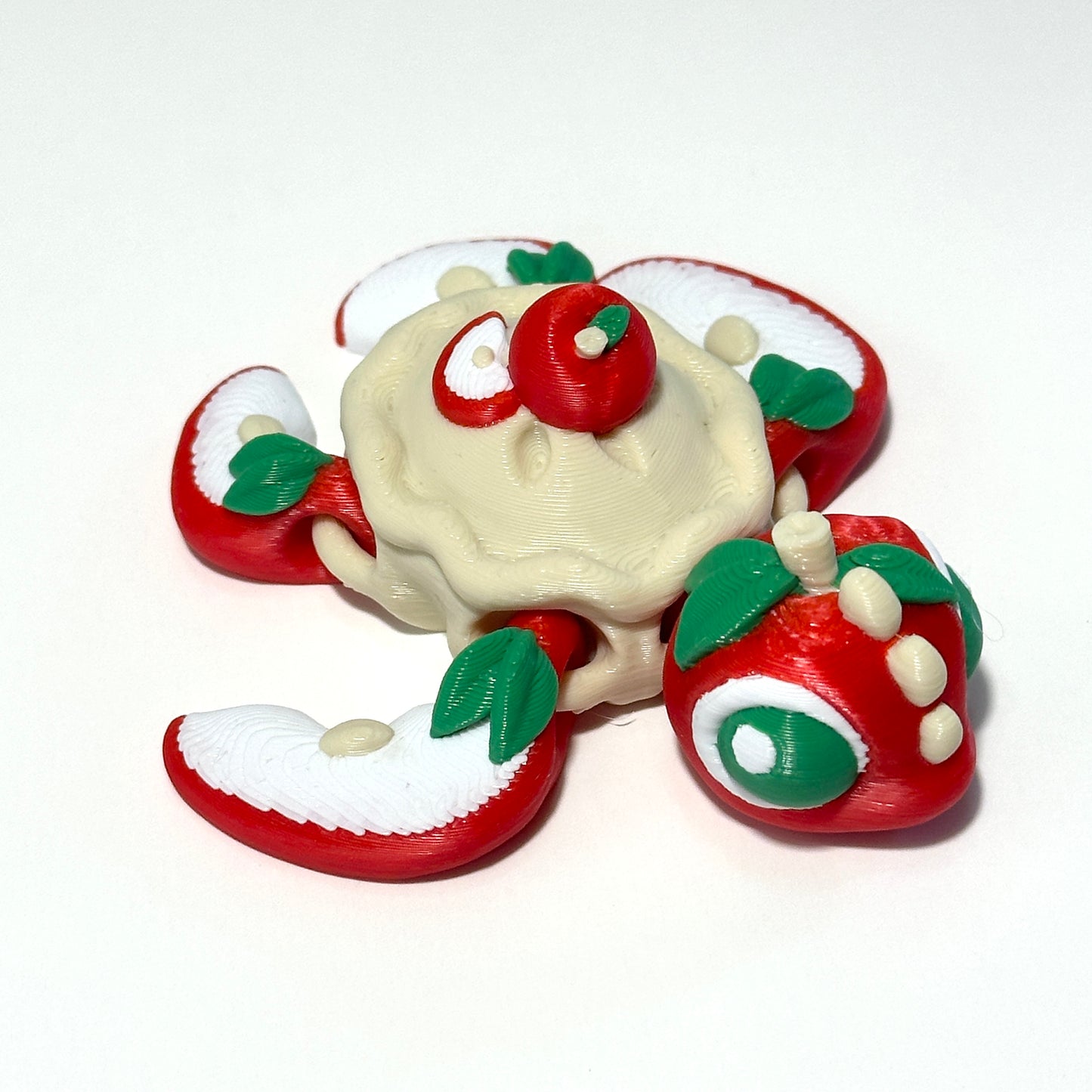 Apple Pie Turtle - 3D Printed Articulating Figure