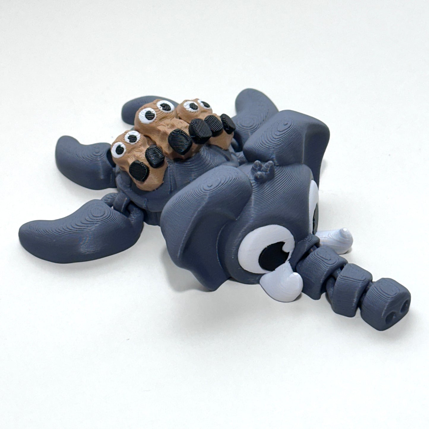 Elephant Turtle - 3D Printed Articulating Figure