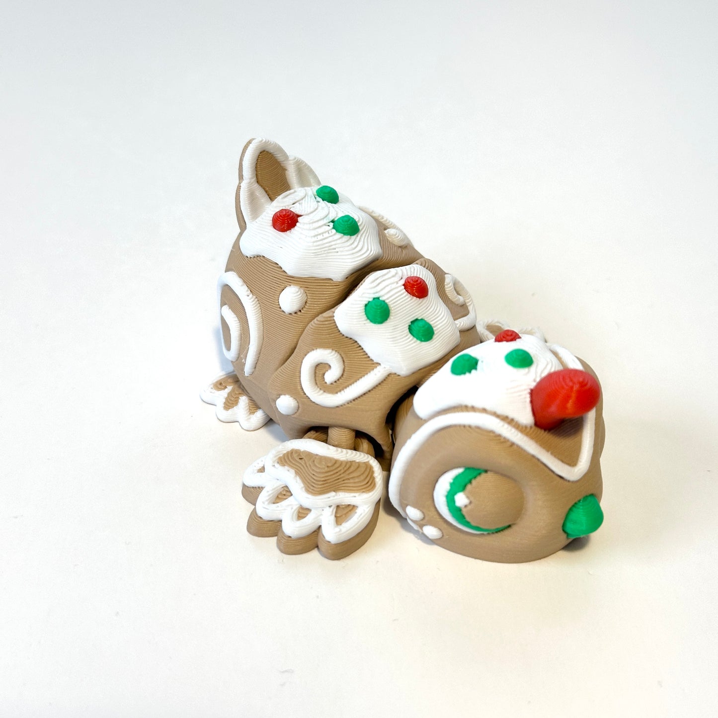 Gingerbread Quail - 3D Printed Articulating Figure