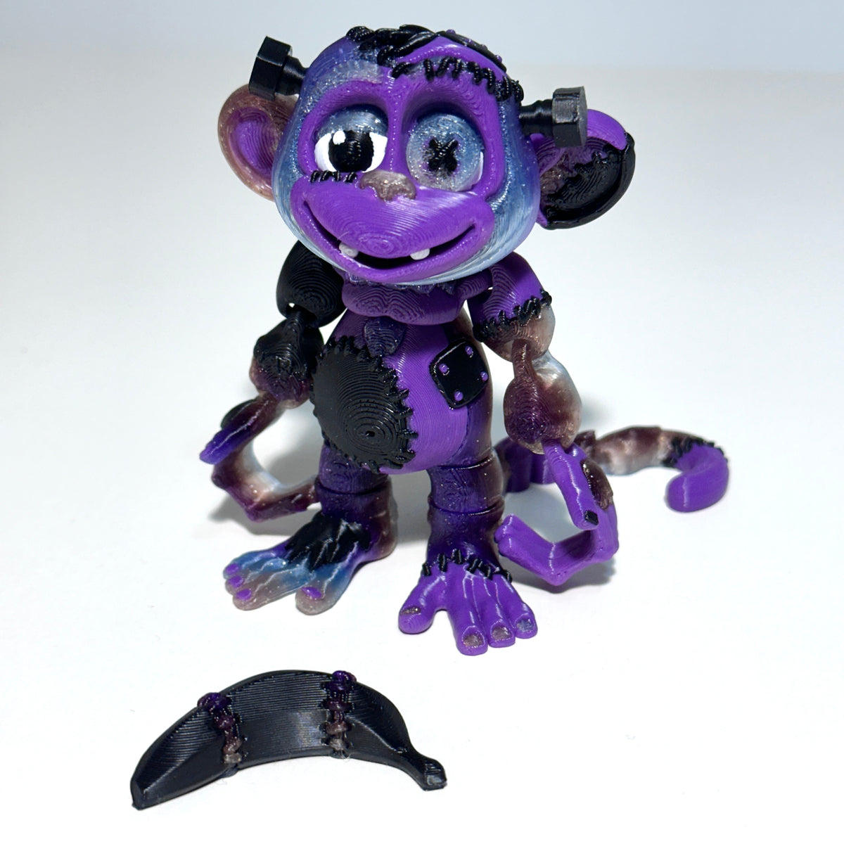 Flexi Monkey And FrankenChimp- 3D Printed Articulating Figure