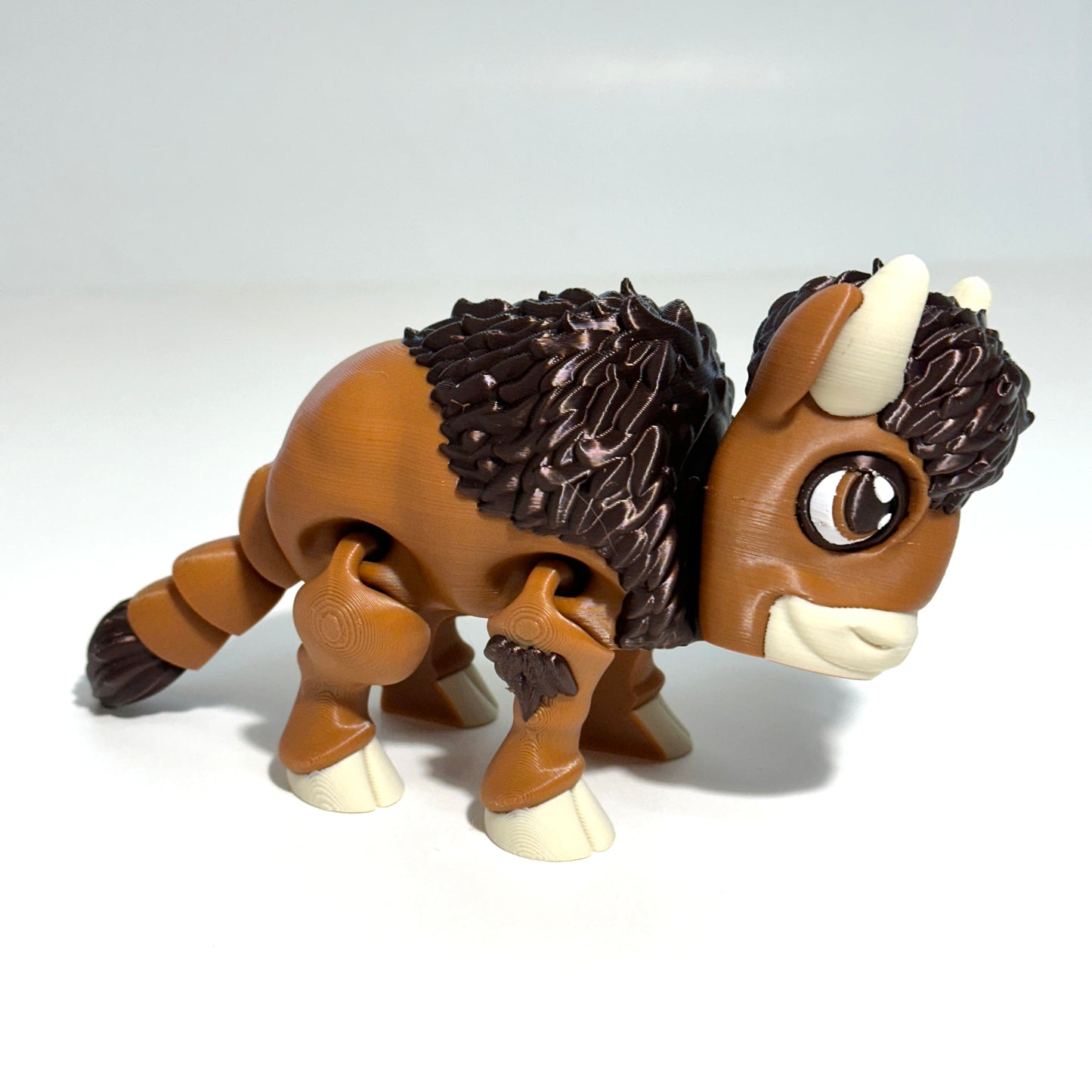 Flexi Bison - 3D Printed Articulating Figures