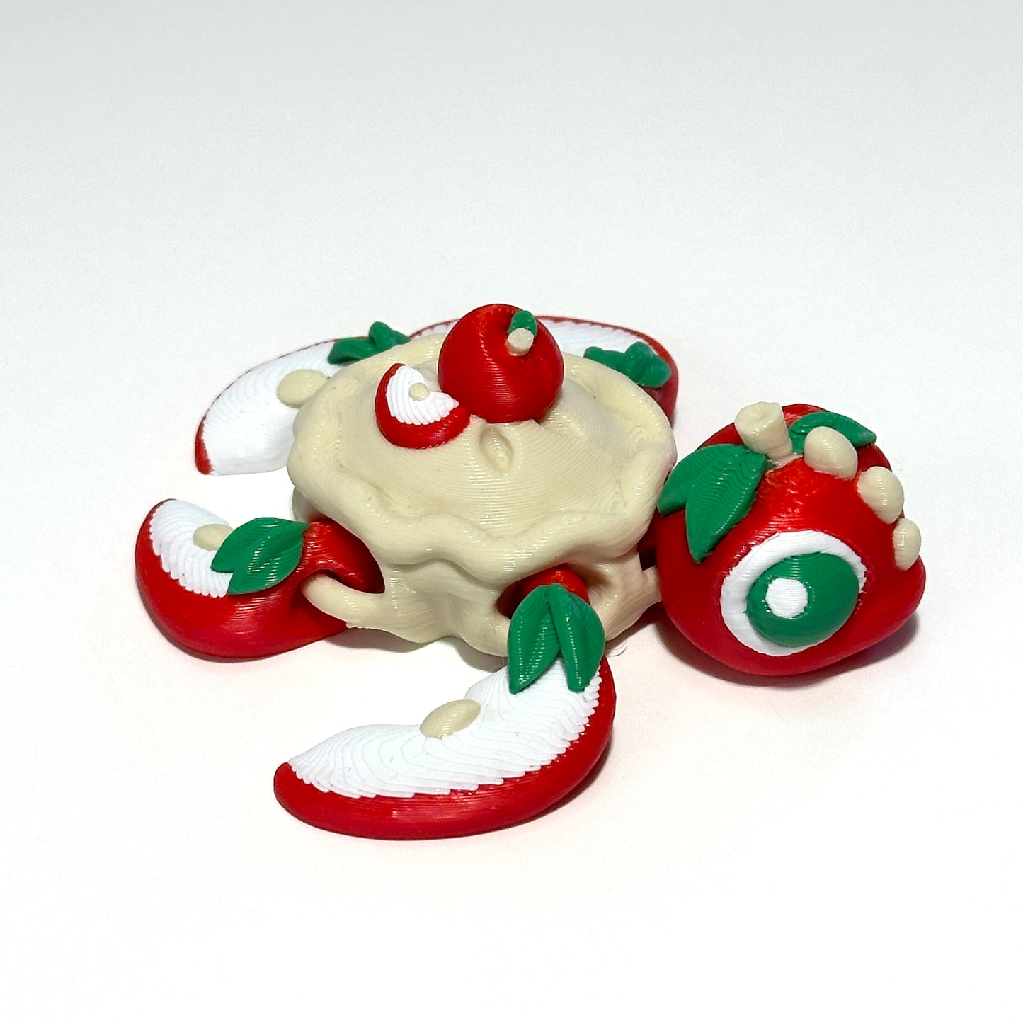 Apple Pie Turtle - 3D Printed Articulating Figure