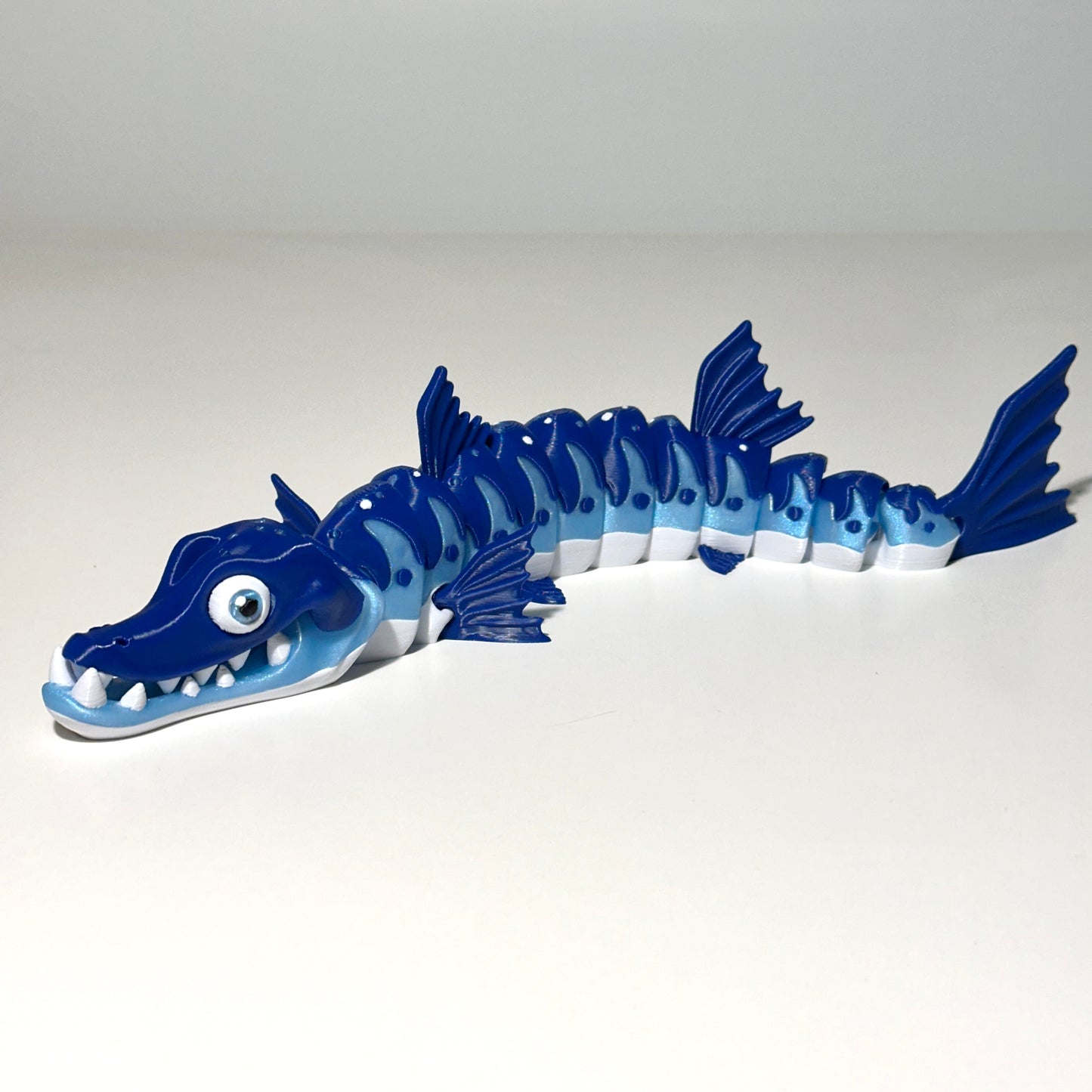 Flexi Barracuda - 3D Printed Articulating Figure
