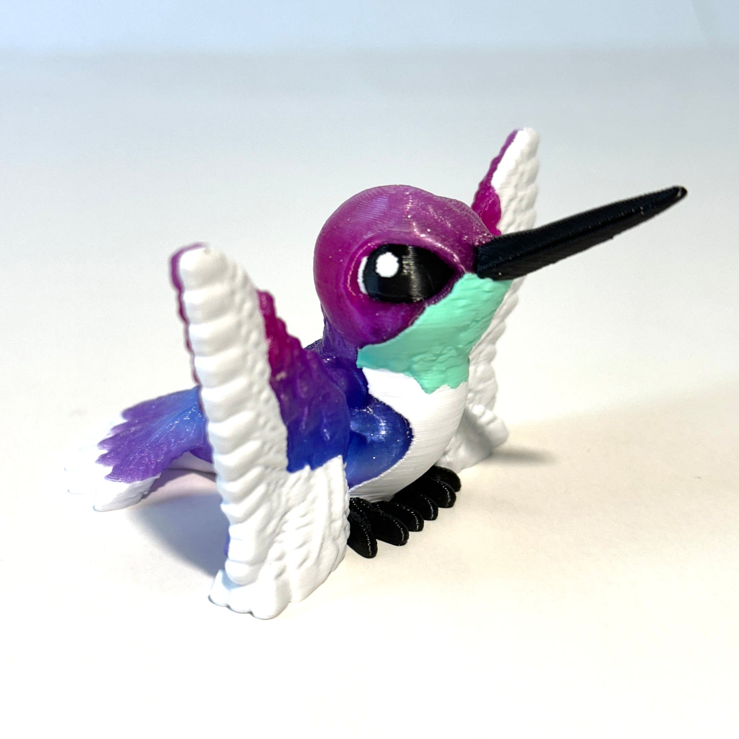 Flexi Hummingbird - 3D Printed Articulating Figure