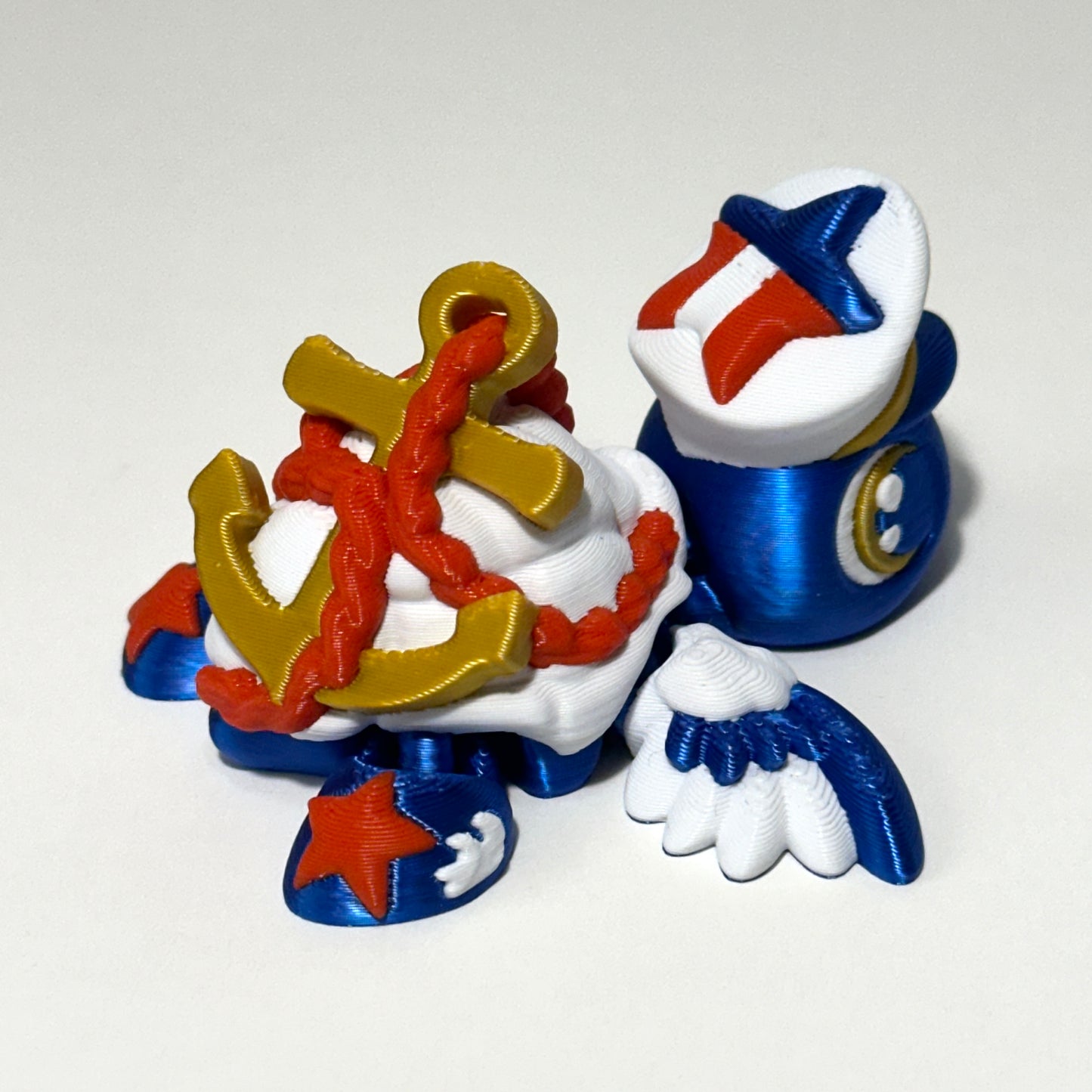 Military Turtles - 3D Printed Articulating Figure