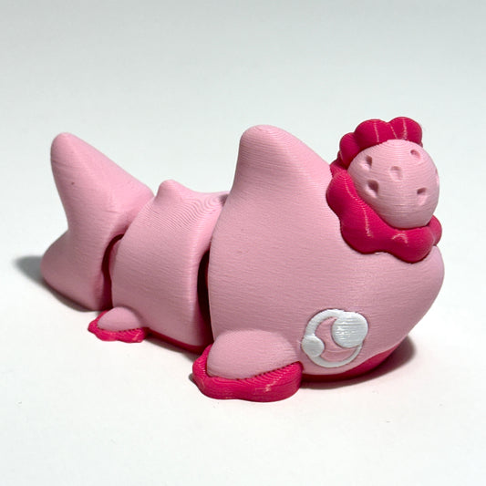 Fruit Shark - 3D Printed Articulating Figure