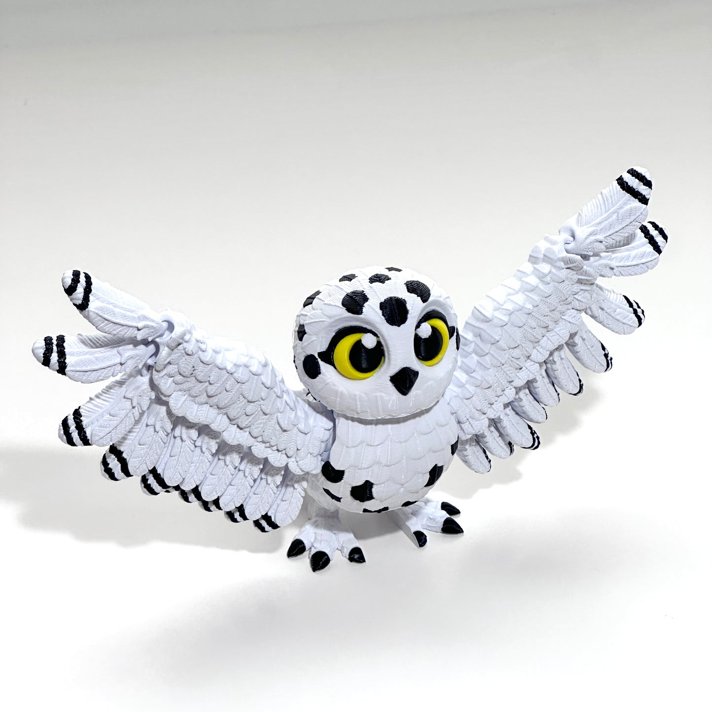 Snowy Owl - 3D Printed Articulating Figure