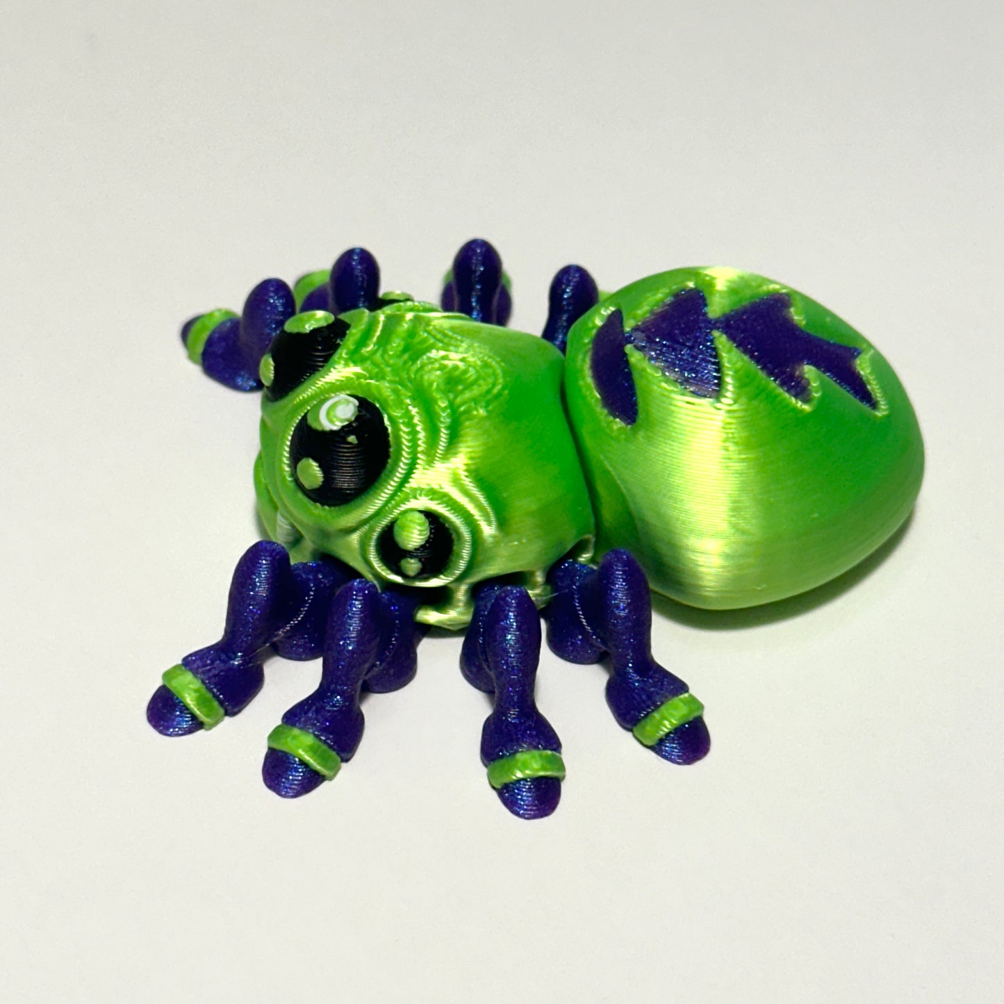Mini Flexi Spider - 3D Printed Articulating Figure