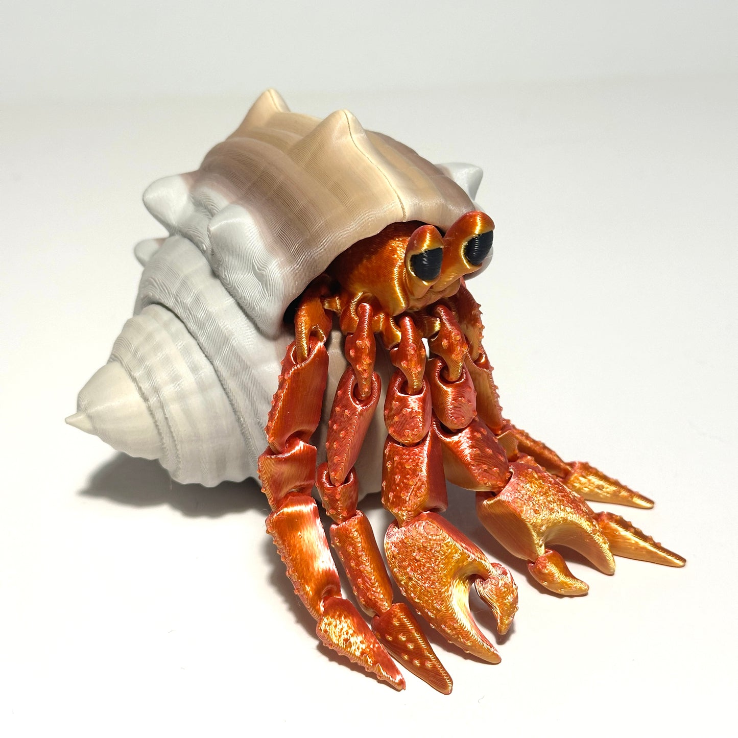 Herman the Hermit Crab - 3D Printed Articulating Figure