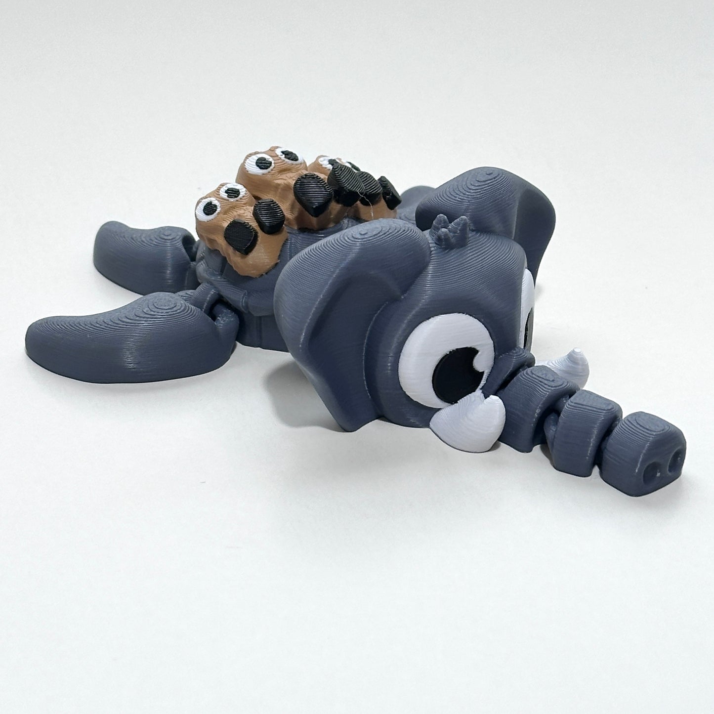 Elephant Turtle - 3D Printed Articulating Figure