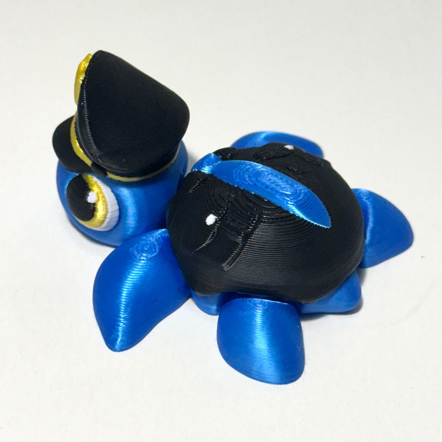 Police Turtle - 3D Printed Articulating Figure