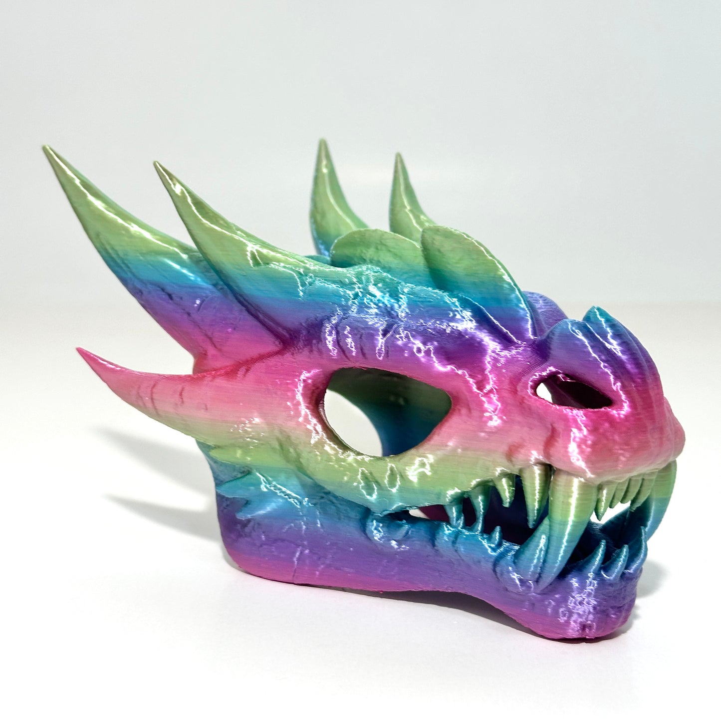 Giant Dragon Head - 3D Printed Articulating Figure