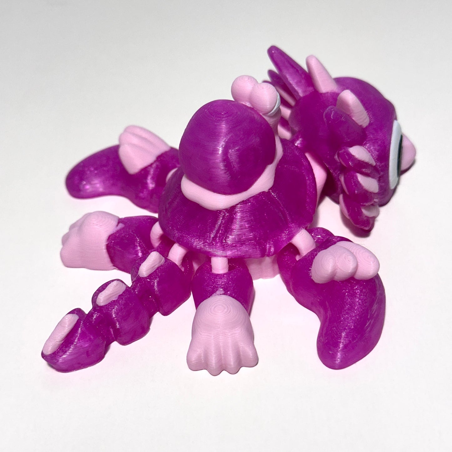 Axolotl Turtle - 3D Printed Articulating Figure