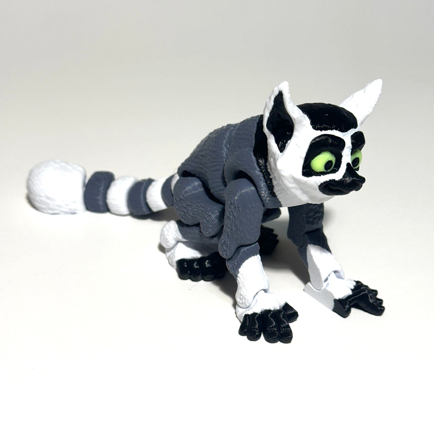 Bouncy Lemur - 3D Printed Articulating Figure