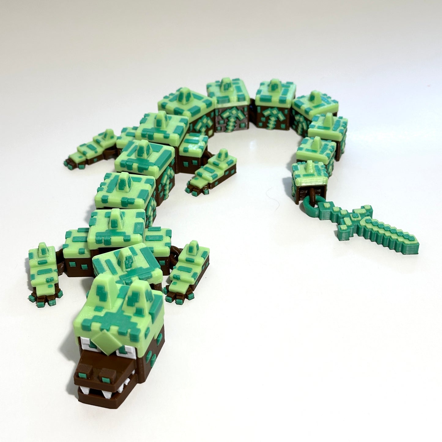 Earth Dragon - 3D Printed Articulating Figure