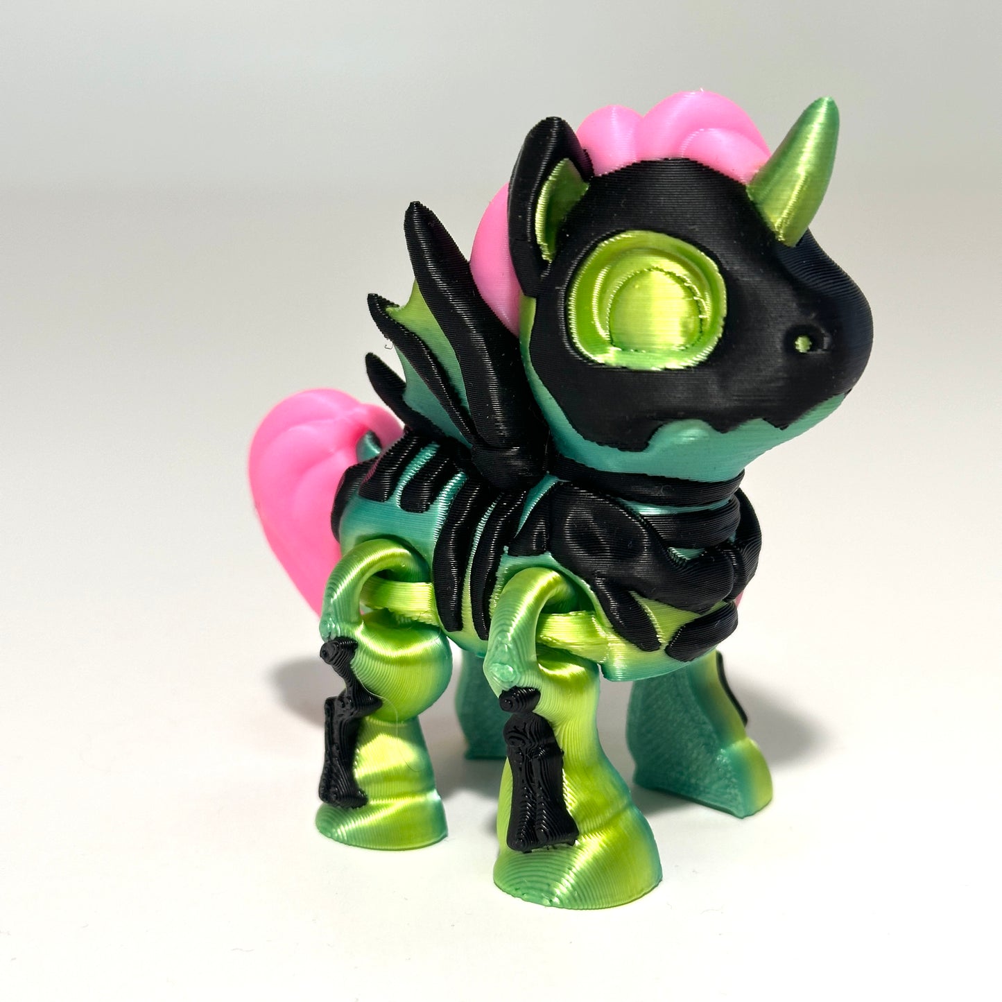 Skeleton Pegasus - 3D Printed Articulating Figure