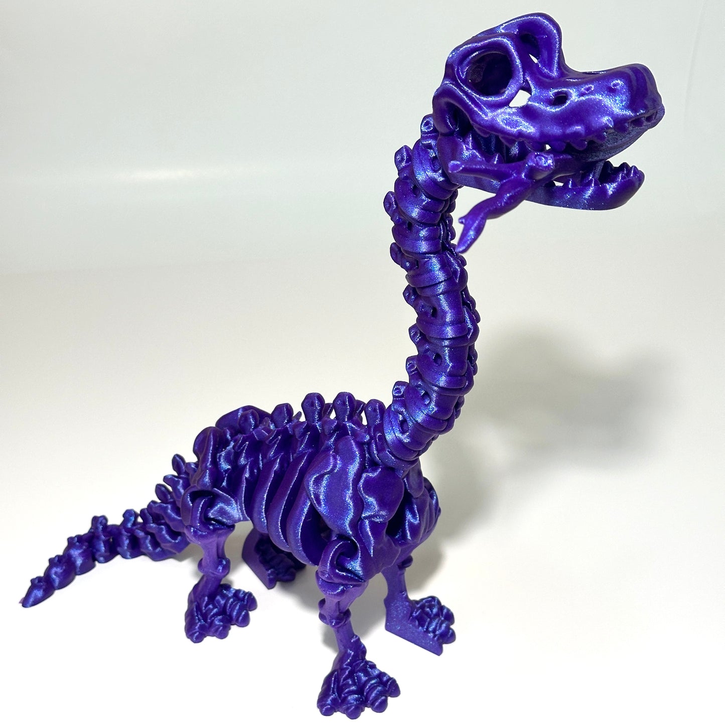 Flexi Skeleton Brachiosaurus - 3D Printed Articulating Figure
